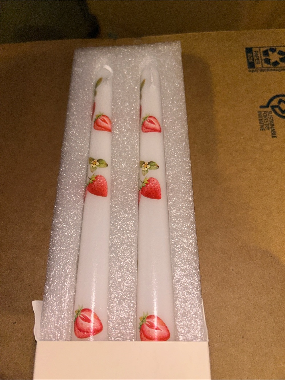 Set of 2 French Printed Polo Candle